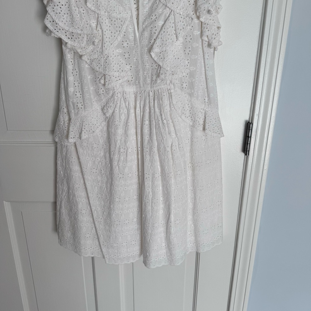 Sezane Alexane Dress in Ecru sz 38 - Picture 10 of 13